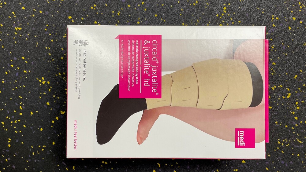 medi circaid juxtalite hd compression wrap x-large beige long 33cm